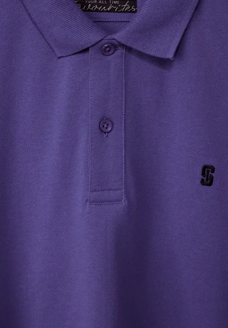 Piqué poloshirt ultra violet Piqué poloshirt ultra violet