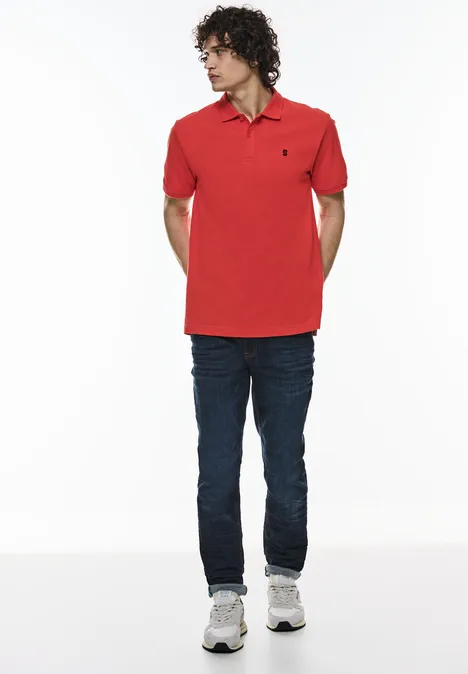 Piqué poloshirt pure orange Piqué poloshirt pure orange