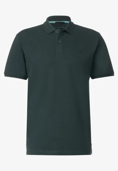 Piqué poloshirt dark urban green Piqué poloshirt dark urban green