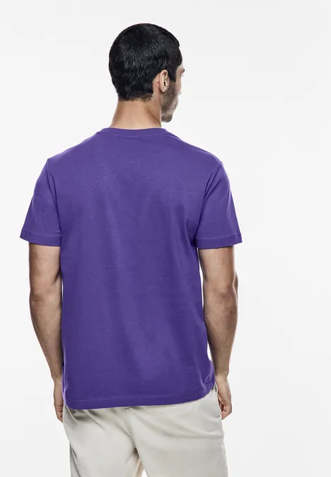 T-shirt met print op de borst ultra violet T-shirt met print op de borst ultra violet
