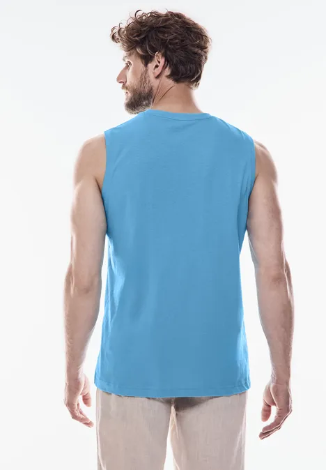 Basic top swimming pool blue