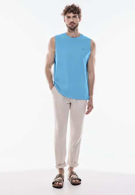 Basic top swimming pool blue