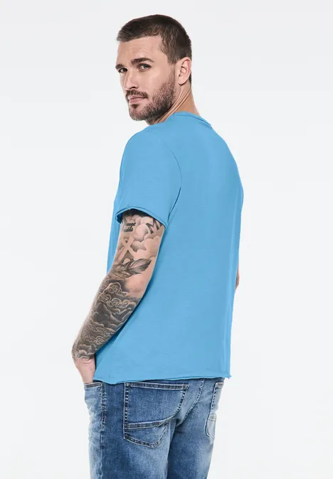 T-shirt van effectgaren swimming pool blue