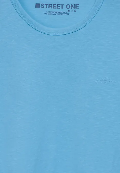 T-shirt van effectgaren swimming pool blue