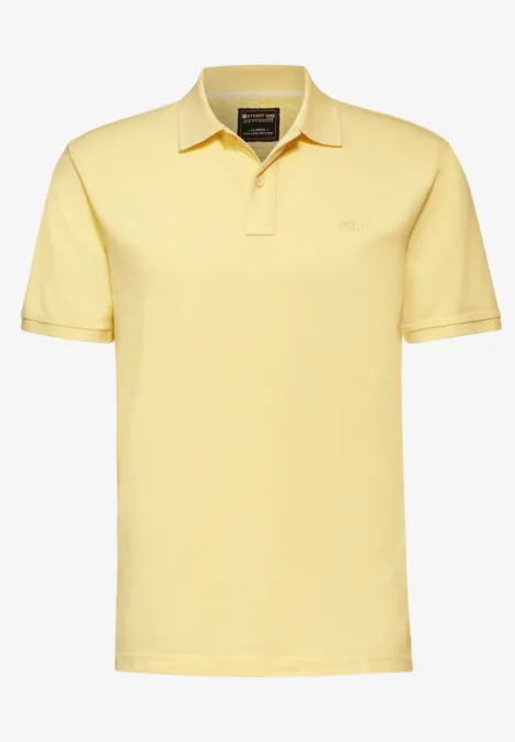 Gewassen polo sunglow yellow