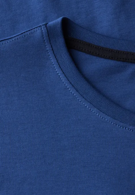 Shirt met tekst twilight blue