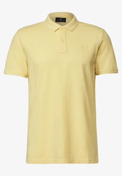 Piquée polo sunny yellow