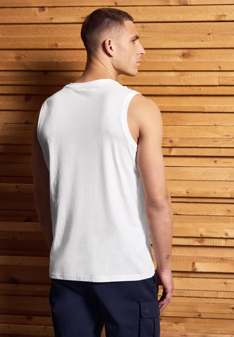 Basis tanktop bright white