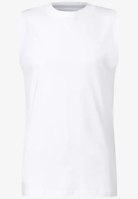 Basis tanktop bright white