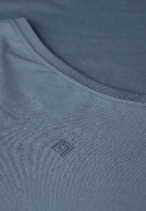 Basis tanktop dusty blue