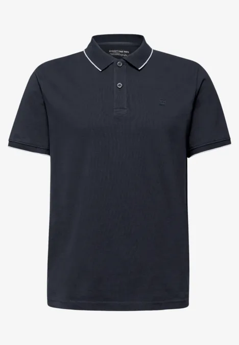 Basic Piqué Poloshirt dark ink blue Basic Piqué Poloshirt dark ink blue