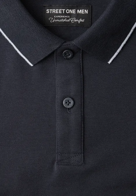Basic Piqué Poloshirt dark ink blue Basic Piqué Poloshirt dark ink blue