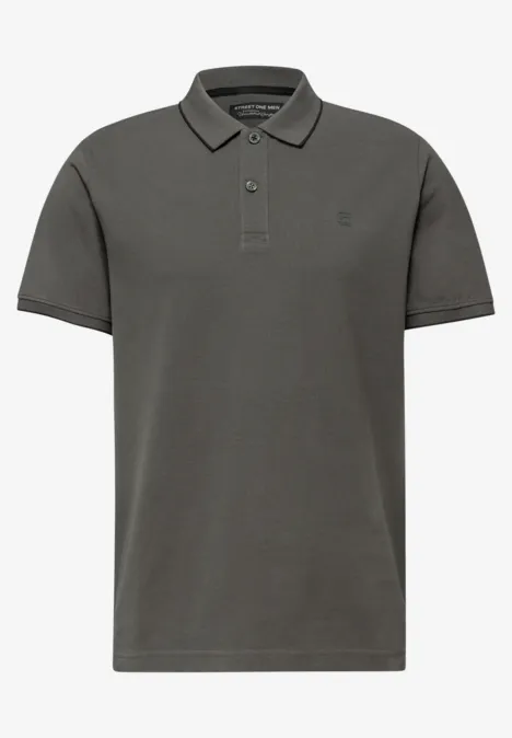 Polo de base oil grey
