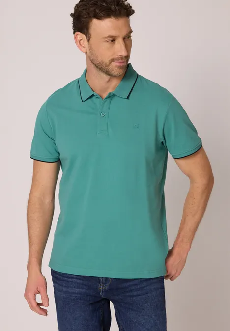 Basis poloshirt caribbean green Basis poloshirt caribbean green