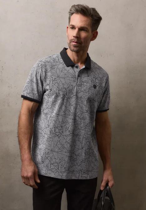 Oxford Poloshirt basic black Oxford Poloshirt basic black