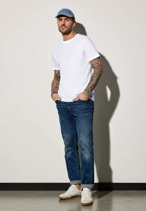 Dubbelpak basic T-shirts White