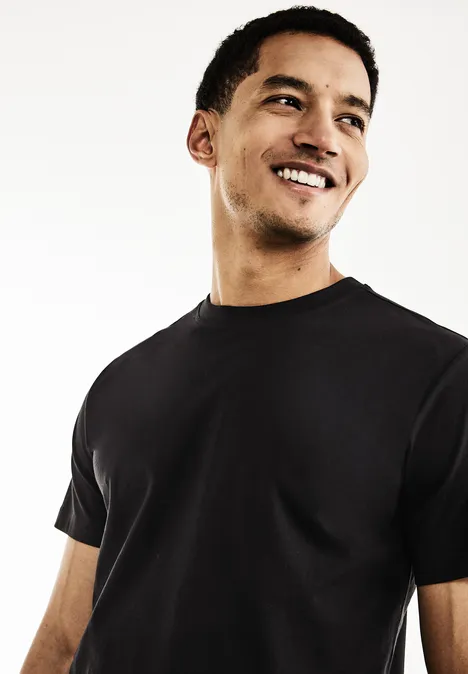 Dubbelpak basic T-shirts Black
