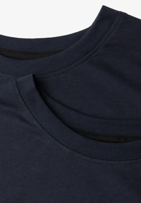 2 PACK Basic Koszulki nightshadow blue 2 PACK Basic Koszulki nightshadow blue