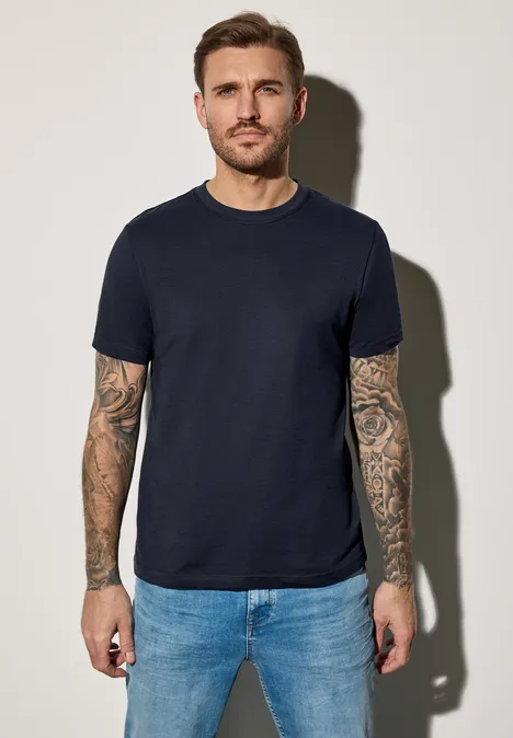 Dubbelpak basic T-shirts nightshadow blue