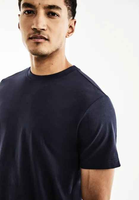 Dubbelpak basic T-shirts nightshadow blue