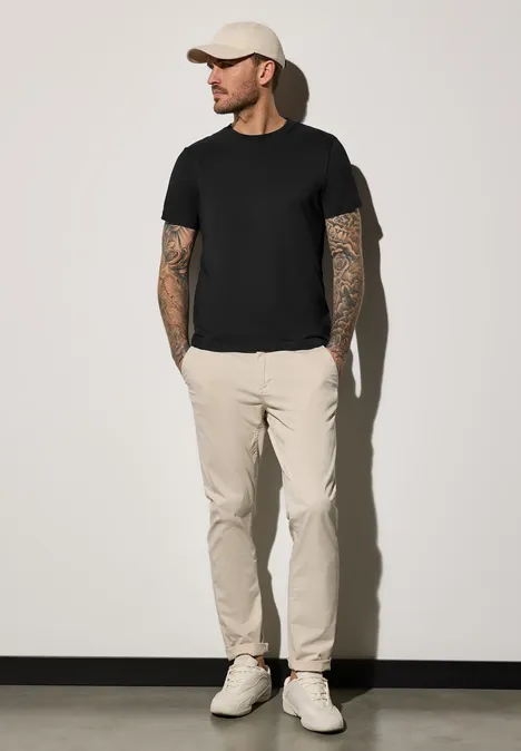 Dubbelpak basic T-shirts black/white