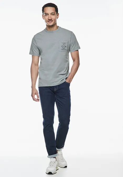 Garmend Dye Slub T-Shirt harbour grey