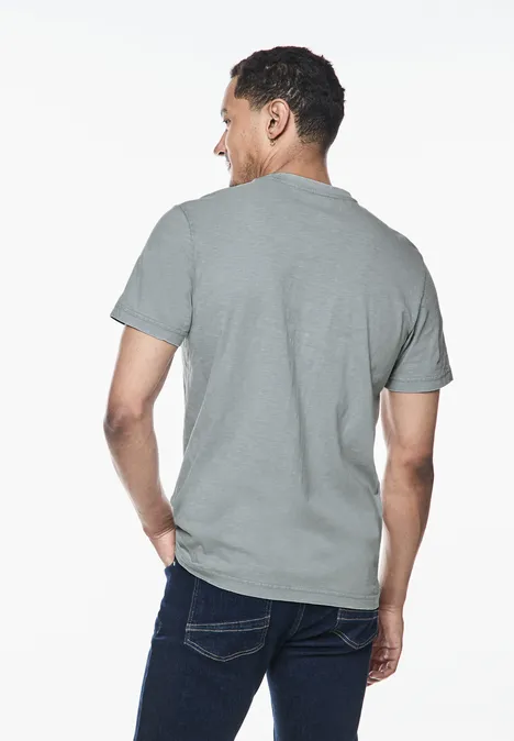 Garment dye slub T-Shirt harbour grey