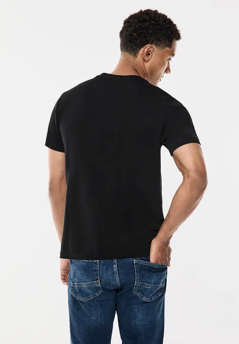 Jersey met borstprint Black