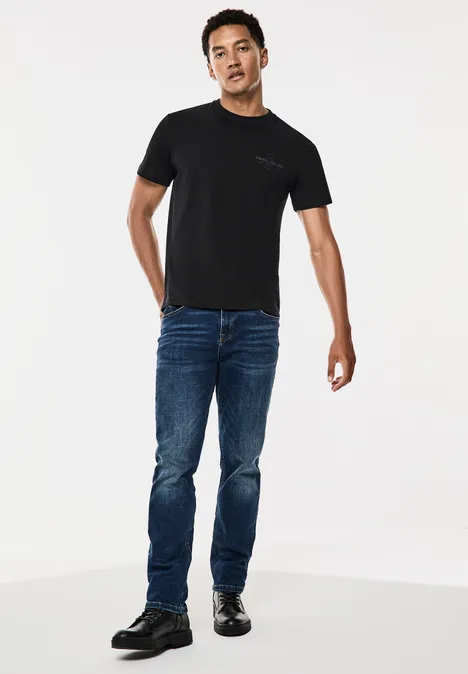 Jersey met borstprint Black