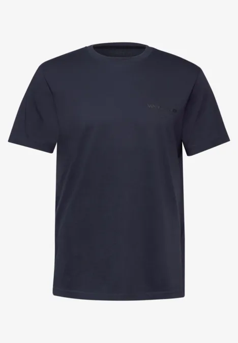 Jersey met borstprint night blue
