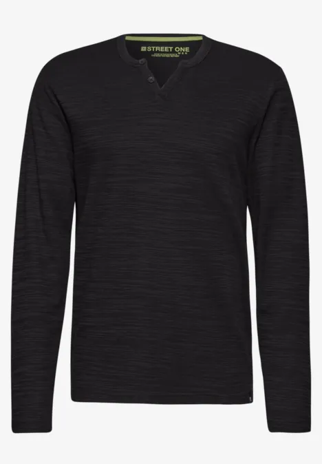 Shirt met lange mouwen Black