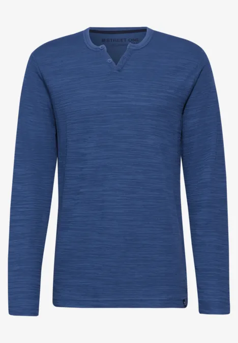Langarmshirt casual blue