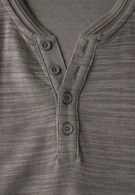 Henley shirt mushroom brown