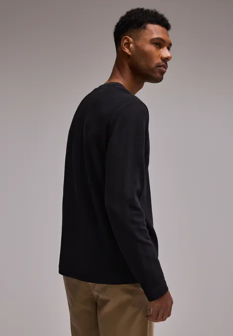 Struktur Longsleeve Black
