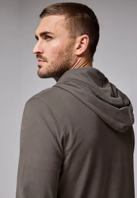 Softes Hoodie-Shirt mushroom brown