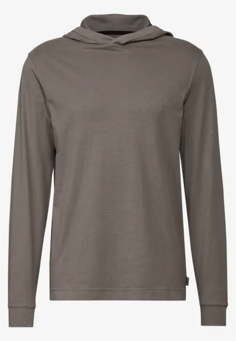 Softes Hoodie-Shirt mushroom brown