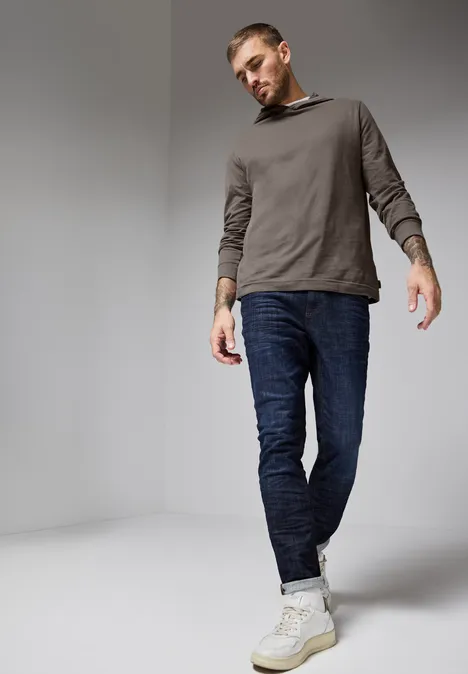 Softes Hoodie-Shirt mushroom brown