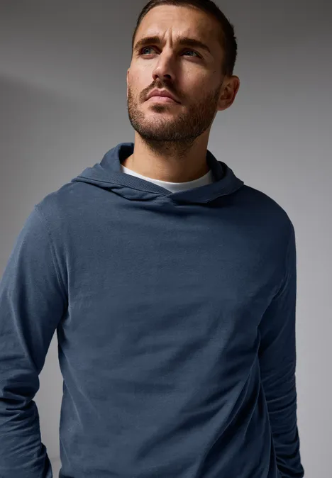 Zacht hoodie shirt infinite blue