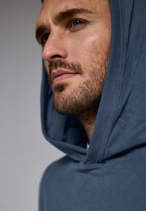 Zacht hoodie shirt infinite blue