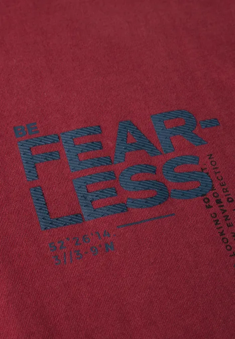 Softes Longsleeve mit Print real red