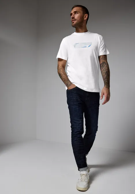 T-shirt met grafische print bright white T-shirt met grafische print bright white