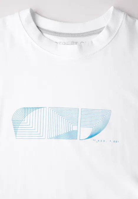 T-shirt met grafische print bright white T-shirt met grafische print bright white