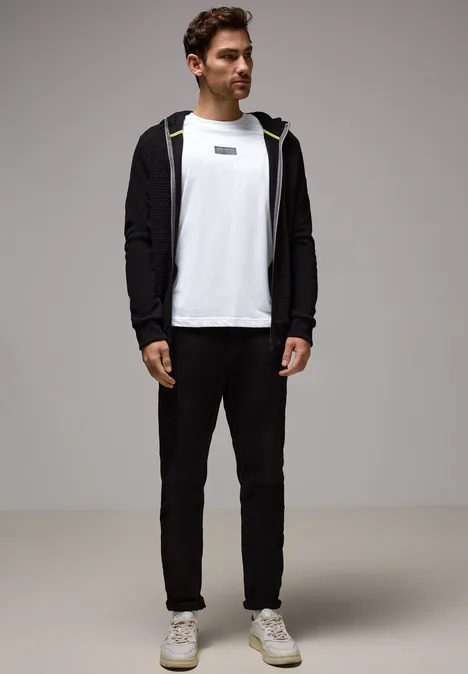 T-shirt met kleine opdruk bright white