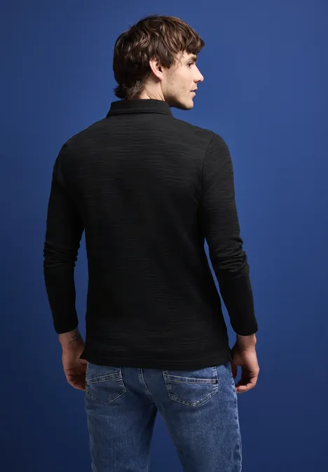 Poloshirt Black
