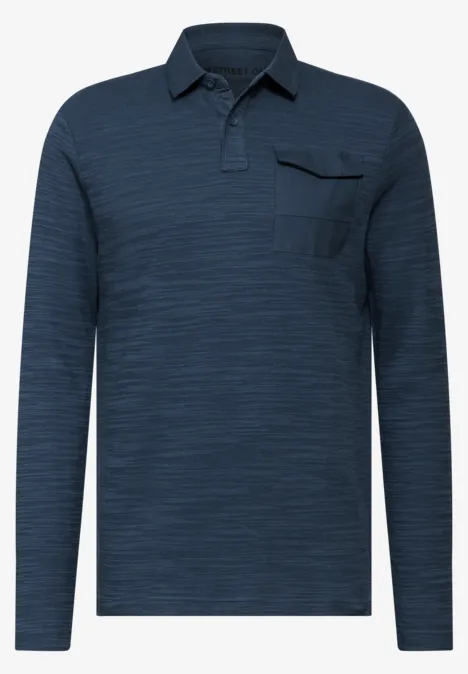 Poloshirt infinite blue