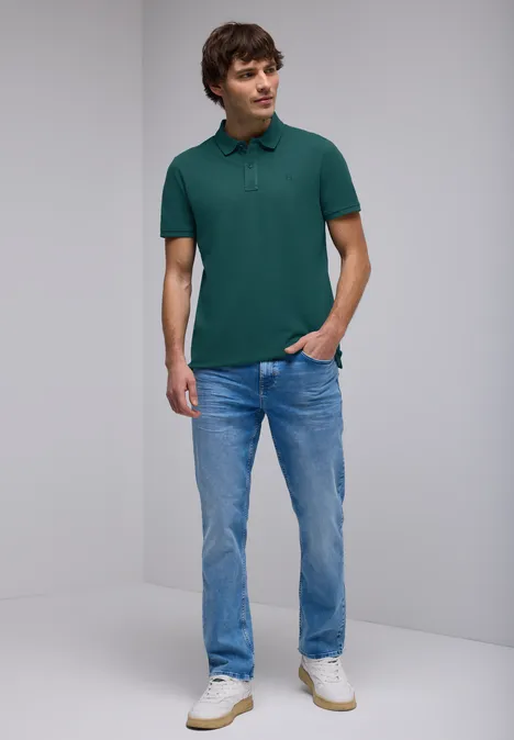 Piquée polo tender green