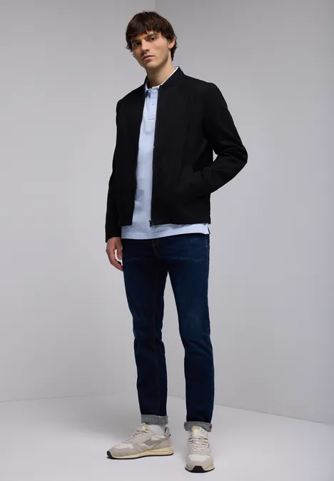 Piquée polo soft blue