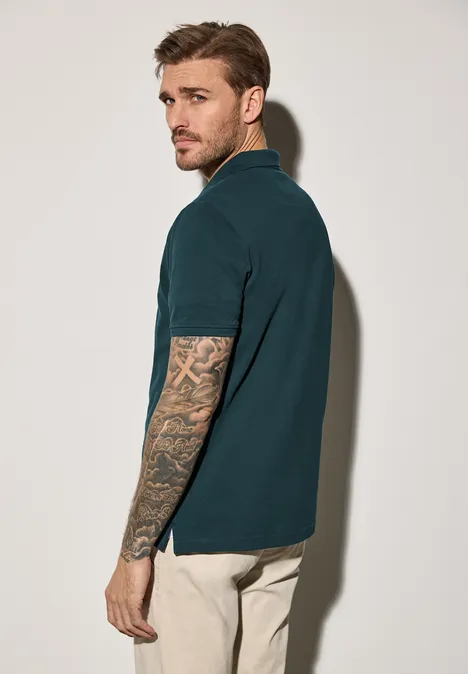 Piquée polo endless green