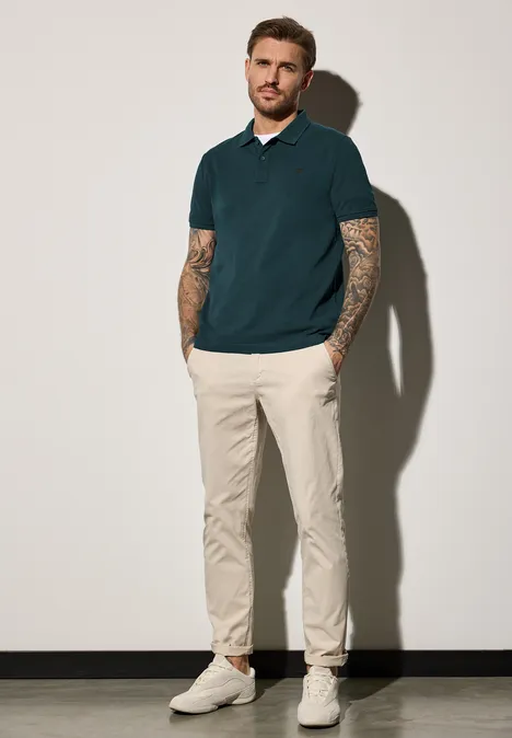 Piquée polo endless green