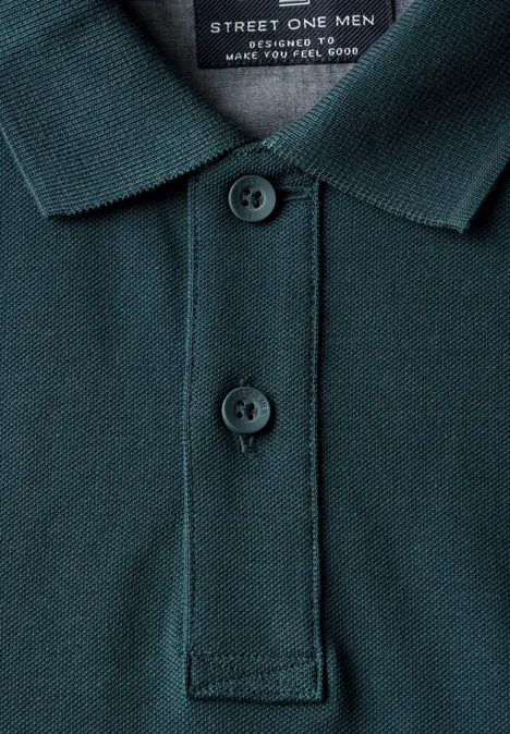 Piquée polo endless green